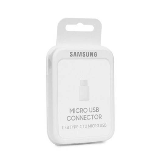 Adaptor Type-C la Micro-USB - Samsung (EE-GN930BWEGWW) - White (Blister Packing)