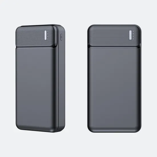 Baterie Externa 20000mAh, Lumini LED - Techsuit (PB-N2) - Black Baterie Externa 20000mAh, Lumini LED - Techsuit (PB-N2) - Black