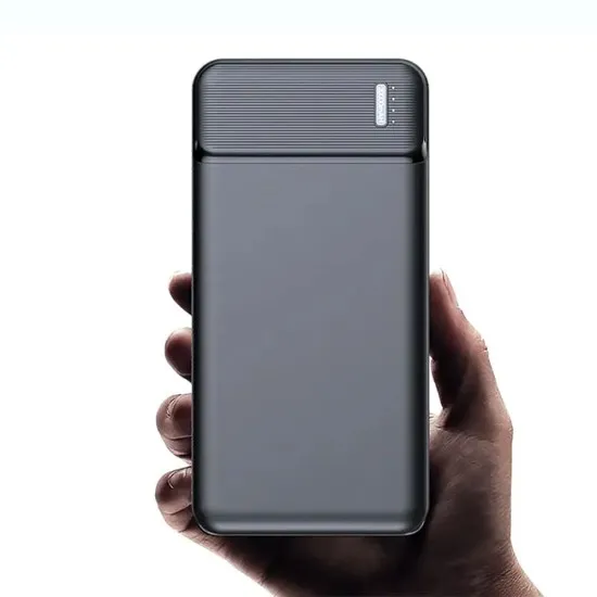 Baterie Externa 20000mAh, Lumini LED - Techsuit (PB-N2) - Black Baterie Externa 20000mAh, Lumini LED - Techsuit (PB-N2) - Black