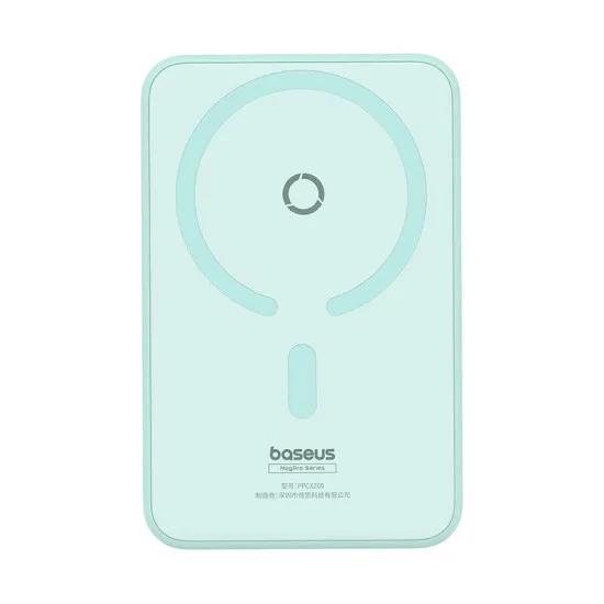 Baterie Externa Magsafe 5000mAh, 20W - Baseus PPCXZ05 (P10064101333-00) - Mint Baterie Externa Magsafe 5000mAh, 20W - Baseus PPCXZ05 (P10064101333-00) - Mint
