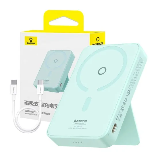 Baterie Externa Magsafe 5000mAh, 20W - Baseus PPCXZ05 (P10064101333-00) - Mint Baterie Externa Magsafe 5000mAh, 20W - Baseus PPCXZ05 (P10064101333-00) - Mint