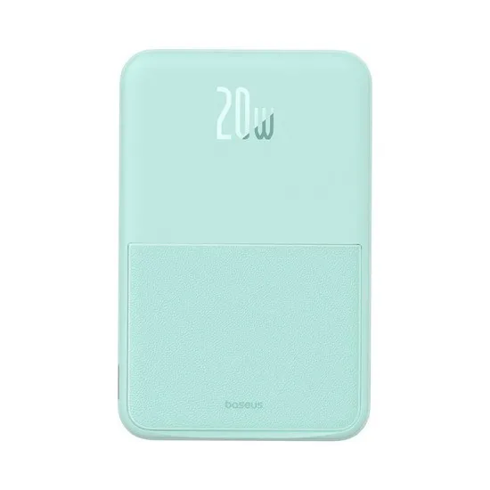 Baterie Externa Magsafe 5000mAh, 20W - Baseus PPCXZ05 (P10064101333-00) - Mint Baterie Externa Magsafe 5000mAh, 20W - Baseus PPCXZ05 (P10064101333-00) - Mint
