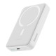 Baterie Externa USB-C, MagSafe, 10000mAh, 30W - Baseus Mini (PPCX110202) - White