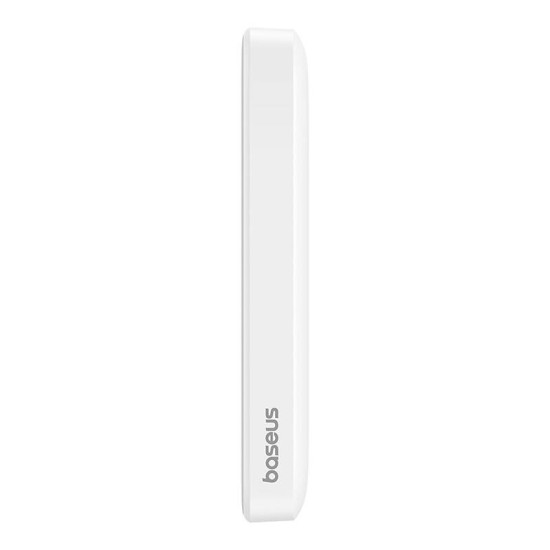 Baterie Externa USB-C, MagSafe, 6000mAh, 20W - Baseus Magnetic Mini Air (P10059002223-00) - White