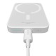 Baterie Externa USB-C, MagSafe, 6000mAh, 20W - Baseus Magnetic Mini Air (P10059002223-00) - White