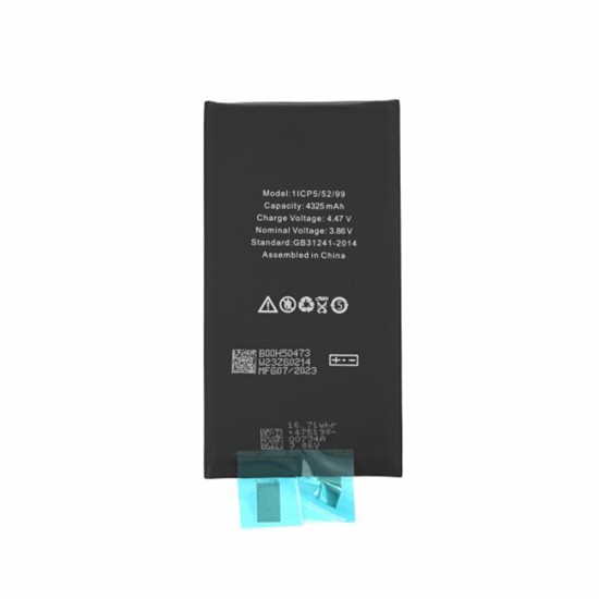 Baterie pentru iPhone 14 Plus, 4325mAh, fara prindere - OEM (19788) - Black