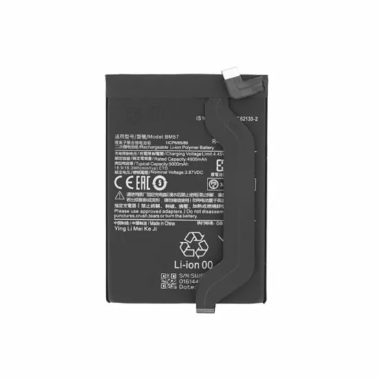 Baterie pentru Xiaomi Poco X3 GT / X3 NFC / Redmi Note 10 Pro, 5000mAh - OEM BM57 (18724) - Black Baterie pentru Xiaomi Poco X3 GT / X3 NFC / Redmi Note 10 Pro, 5000mAh - OEM BM57 (18724) - Black