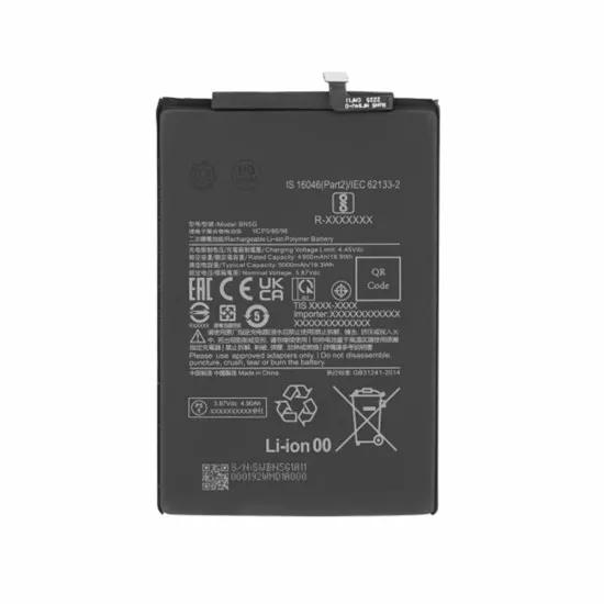 Baterie pentru Xiaomi Redmi 10A / 10C, 5000mAh - OEM BN5G (18719) - Black Baterie pentru Xiaomi Redmi 10A / 10C, 5000mAh - OEM BN5G (18719) - Black