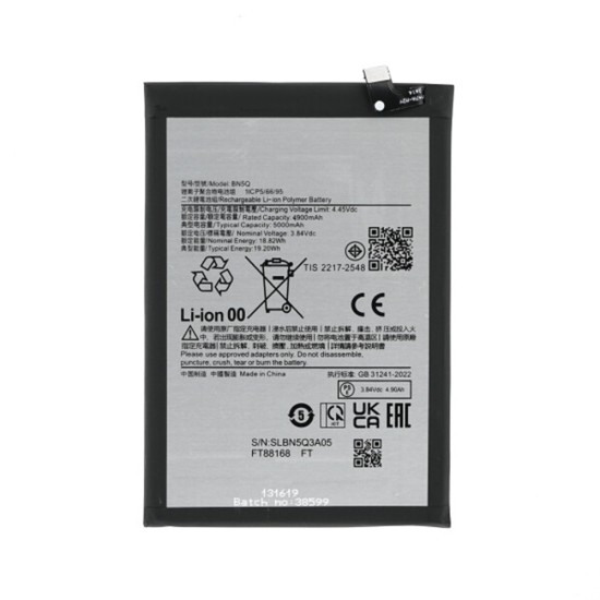 Baterie pentru Xiaomi Redmi 13C 4G, 5000mAh - OEM BN5Q (21764) - Black