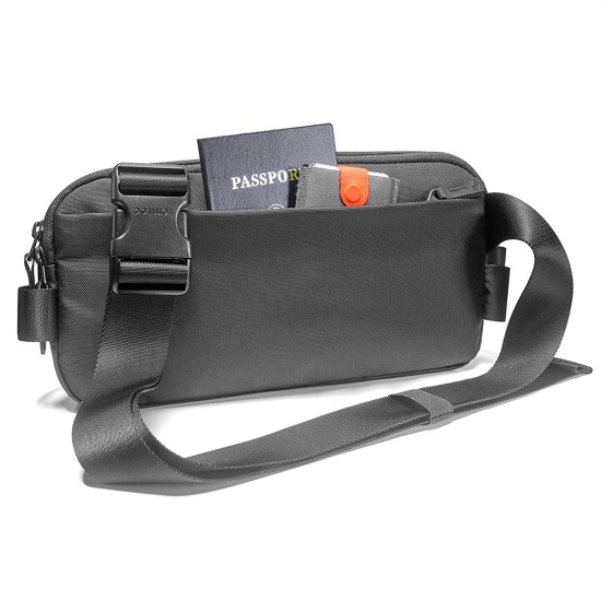 Borseta de Umar, 4l, marimea S - Tomtoc Explorer Sling Bag (T21S1D1) - Black