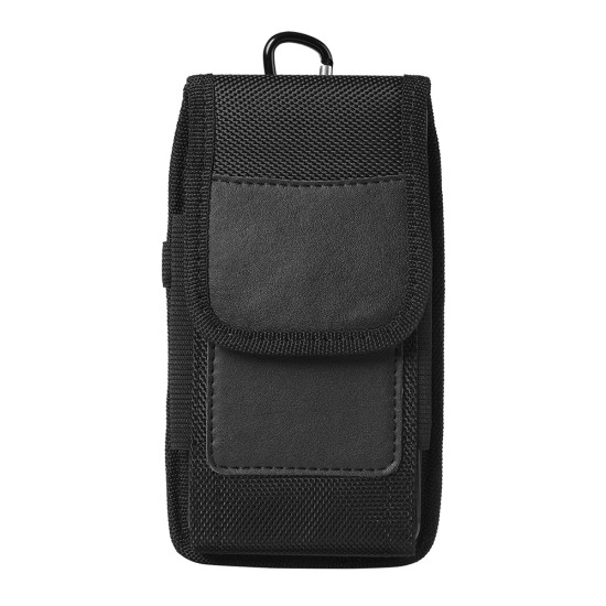 Borseta Multifunctionala, L, 15x8x2.5cm, 6 inch - Techsuit (TWB1) - Black