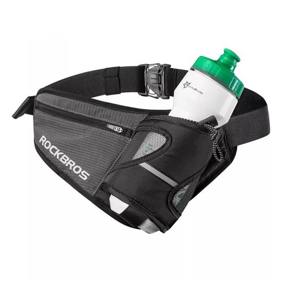 Borseta pentru Sport - RockBros Portable Pocket Belt (D36) - Black