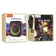 Boxa Bluetooth V5.1, TF, USB, AUX, TWS, RGB cu Microfon - Hoco Graceful (HA1) - Black Boxa Bluetooth V5.1, TF, USB, AUX, TWS, RGB cu Microfon - Hoco Graceful (HA1) - Black
