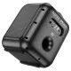 Boxa Bluetooth V5.1, TF, USB, AUX, TWS, RGB cu Microfon - Hoco Graceful (HA1) - Black Boxa Bluetooth V5.1, TF, USB, AUX, TWS, RGB cu Microfon - Hoco Graceful (HA1) - Black