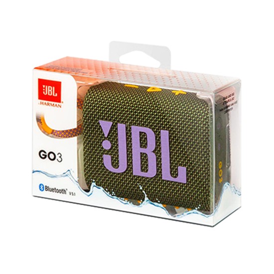 Boxa Fara Fir cu BT 5.1, IP67 - JBL (GO3) - Green