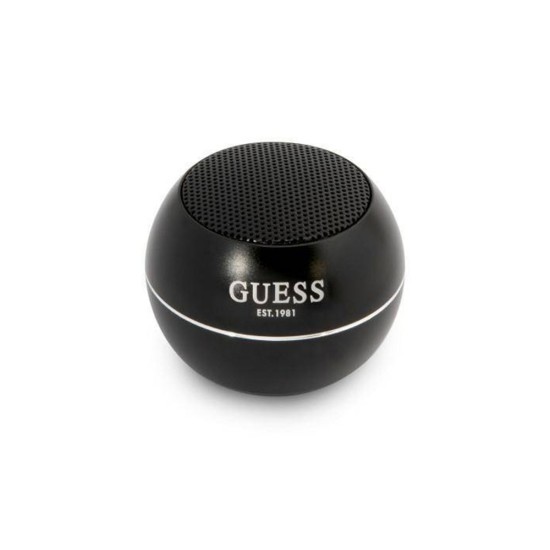 Boxa Portabila Bluetooth 5.0, 3W, 300mAh, 4H -Guess (GUWSALGEK) - Black