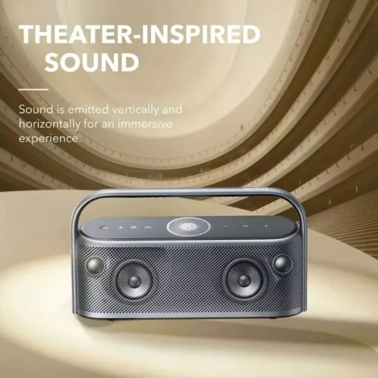 Boxa portabila Hi-Res Sound, Waterproof IPX7, 50W - Black
