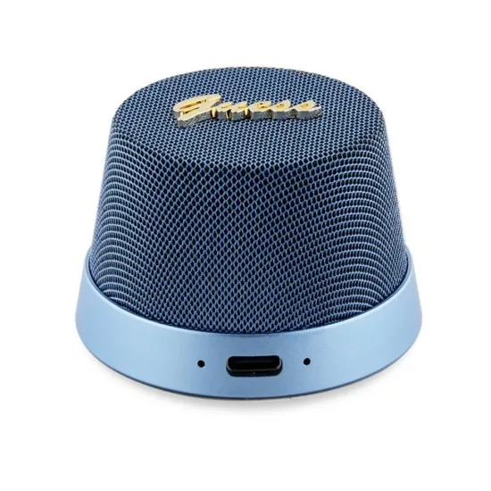 Boxa Portabila TWS, Bluetooth V5.3, 700mAh, 3W - Guess Magnetic Script Metal (GUWSC3ALSMB) - Blue Boxa Portabila TWS, Bluetooth V5.3, 700mAh, 3W - Guess Magnetic Script Metal (GUWSC3ALSMB) - Blue