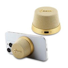 Boxa Portabila TWS, Bluetooth V5.3, 700mAh, 3W - Guess Magnetic Script Metal (GUWSC3ALSMD) - Gold Boxa Portabila TWS, Bluetooth V5.3, 700mAh, 3W - Guess Magnetic Script Metal (GUWSC3ALSMD) - Gold