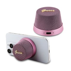 Boxa Portabila TWS, Bluetooth V5.3, 700mAh, 3W - Guess Magnetic Script Metal (GUWSC3ALSMP) - Pink Boxa Portabila TWS, Bluetooth V5.3, 700mAh, 3W - Guess Magnetic Script Metal (GUWSC3ALSMP) - Pink