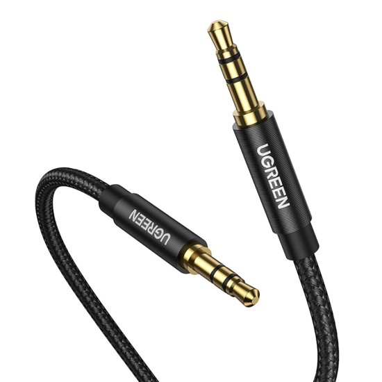 Cablu Audio Jack la Jack 2m - Ugreen (50363) - Black