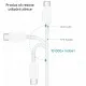 Cablu de Date Fast Charging, 2x Type-C, 3A, 1m - Samsung (EP-DN980BBE) - White (Bulk Packing) Cablu de Date Fast Charging, 2x Type-C, 3A, 1m - Samsung (EP-DN980BBE) - White (Bulk Packing)