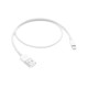 Cablu de Date Lightning la USB Original, 0.5m - Apple A1511 (ME291ZM/A) - White