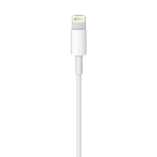 Cablu de Date Lightning la USB Original, 0.5m - Apple A1511 (ME291ZM/A) - White