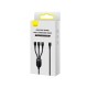 Cablu de Date, Type-C, 100W, 1.5m - Baseus Flash Series 2 (CASS030201) - Black