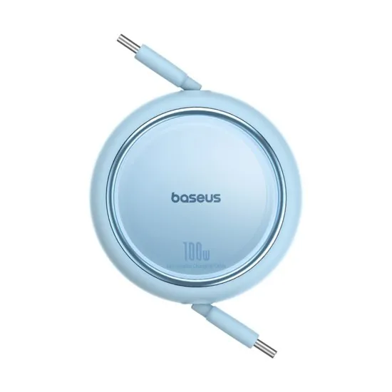 Cablu de Date Type-C la Type-C, 100W, 1m - Baseus Free2Draw Mini (P10364500311-00) - Galaxy Blue Cablu de Date Type-C la Type-C, 100W, 1m - Baseus Free2Draw Mini (P10364500311-00) - Galaxy Blue