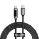 Cablu de Date Type-C la Type-C 100W, Fast Charging, 1m - Baseus Display (CATSK-B01) - Black Cablu de Date Type-C la Type-C 100W, Fast Charging, 1m - Baseus Display (CATSK-B01) - Black