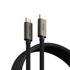 Cablu de Date Type-C la Type-C, 240W, 2m - Ringke - Black Cablu de Date Type-C la Type-C, 240W, 2m - Ringke - Black