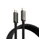 Cablu de Date Type-C la Type-C, 240W, 2m - Ringke - Black Cablu de Date Type-C la Type-C, 240W, 2m - Ringke - Black