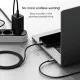 Cablu de Date Type-C la Type-C, 60W, 1m - Ringke - Black Cablu de Date Type-C la Type-C, 60W, 1m - Ringke - Black
