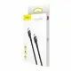 Cablu de Date Type-C la Type-C, 60W, 3A, 2m - Baseus Cafule (CATKLF-HG1) - Gray / Black Cablu de Date Type-C la Type-C, 60W, 3A, 2m - Baseus Cafule (CATKLF-HG1) - Gray / Black