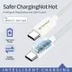 Cablu de date Type-C pentru Apple, Android, PD60W, Super Fast Charging, 1m - Techsuit (PCB114D) - Purple Cablu de date Type-C pentru Apple, Android, PD60W, Super Fast Charging, 1m - Techsuit (PCB114D) - Purple