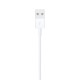 Cablu de Date USB-A la Lightning, 1m - Apple A1480 (MXLY2ZM/A) - White (Blister Packing)