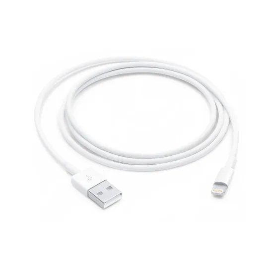 Cablu de Date USB-A la Lightning, 1m - Apple A1480 (MXLY2ZM/A) - White (Blister Packing) Cablu de Date USB-A la Lightning, 1m - Apple A1480 (MXLY2ZM/A) - White (Blister Packing)