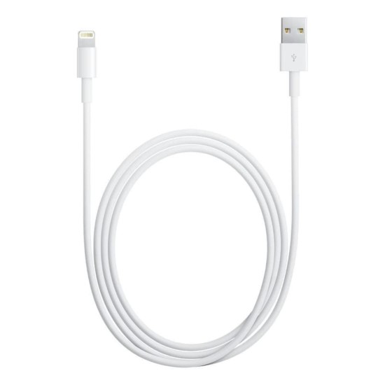 Cablu de Date USB-A la Lightning, 1m - Apple (MD818ZM/A) - White (Bulk Packing)