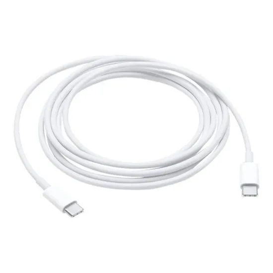 Cablu de Date USB-C la USB-C, 2m, 240W - Apple A2794 (MU2G3ZM/A) - White Cablu de Date USB-C la USB-C, 2m, 240W - Apple A2794 (MU2G3ZM/A) - White