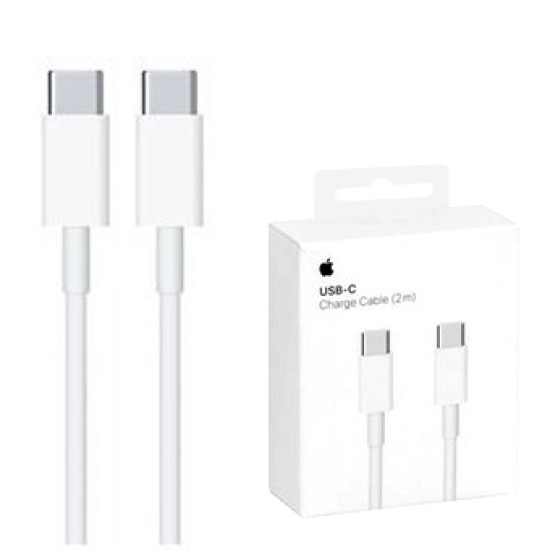 RESIGILAT Cablu de Date USB-C la USB-C, 2m - Apple (MLL82ZM/A) - White