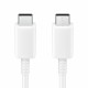 Cablu de Date USB-C to Type-C Super Fast Charging 5A, 1m - Samsung (EP-DN975BWEGWW) - White (Blister Packing) Cablu de Date USB-C to Type-C Super Fast Charging 5A, 1m - Samsung (EP-DN975BWEGWW) - White (Blister Packing)