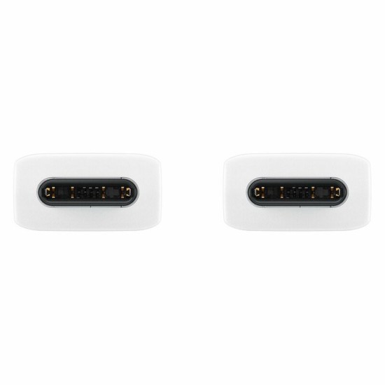Cablu de Date USB-C to Type-C Super Fast Charging 5A, 1m - Samsung (EP-DN975BWEGWW) - White (Blister Packing) Cablu de Date USB-C to Type-C Super Fast Charging 5A, 1m - Samsung (EP-DN975BWEGWW) - White (Blister Packing)