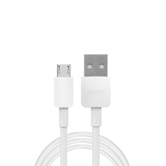 Cablu de Date USB la Micro-USB, 2A, 1m - Huawei (CP70) - White (Blister Packing)