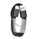 Cablu de Date USB la Type-C, Fast Charge, 25W, 1.5m - Samsung (EP-DW700CBE) - Black (Bulk Packing)