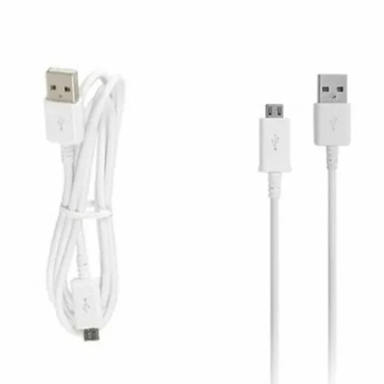 Cablu de Date USB to Micro-USB, 2A, 1.5m - Samsung (ECB-DU4EWE) - White (Bulk Packing) Cablu de Date USB to Micro-USB, 2A, 1.5m - Samsung (ECB-DU4EWE) - White (Bulk Packing)