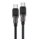 Cablu de incarcare, Type-C to Type-C, 60W, High-Speed Charging, 1.2m - Acefast (C10-03) - Black