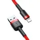 Cablu USB la Lightning, QC3.0, 2A, 3m - Baseus Cafule (CALKLF-R09) - Red Cablu USB la Lightning, QC3.0, 2A, 3m - Baseus Cafule (CALKLF-R09) - Red