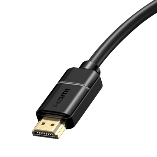 Cablu Video HDMI la HDMI 4K@30Hz, 8m - Baseus (CAKGQ-E01) - Black