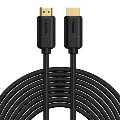 Cablu Video HDMI la HDMI 4K@30Hz, 8m - Baseus (CAKGQ-E01) - Black Cablu Video HDMI la HDMI 4K@30Hz, 8m - Baseus (CAKGQ-E01) - Black